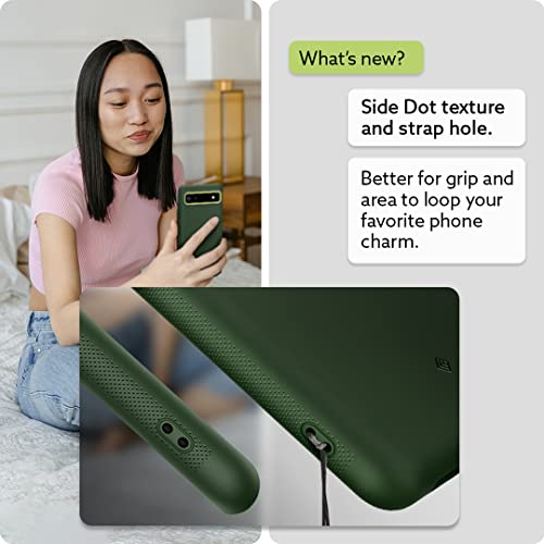 Caseology Nano Pop Silicone Case Compatible with Google Pixel 6a Case 5G (2022) - AVO Green