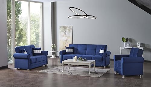 Ottomanson Aras Collection Furniture, Sofabed, Blue