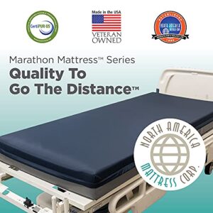 Marathon by NAMC Advanced Care 82" X 36" X 6" Hospital Bed Memory Foam Mattress