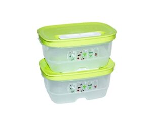 tupperware fridgesmart set of 2 mini containers 1.5 cups / 375 ml
