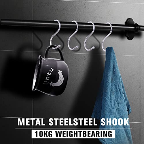 S Hooks Wall Stainless Steel - for Hanging Kitchen Bathroom