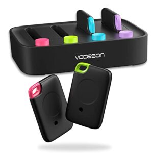 vodeson key finder tv remote control finder, that make noise 80db no smartphone needed wireless rf item locator device,tracker transmitter 4 receivers for finding wallet,tablets,glasses,kids toys