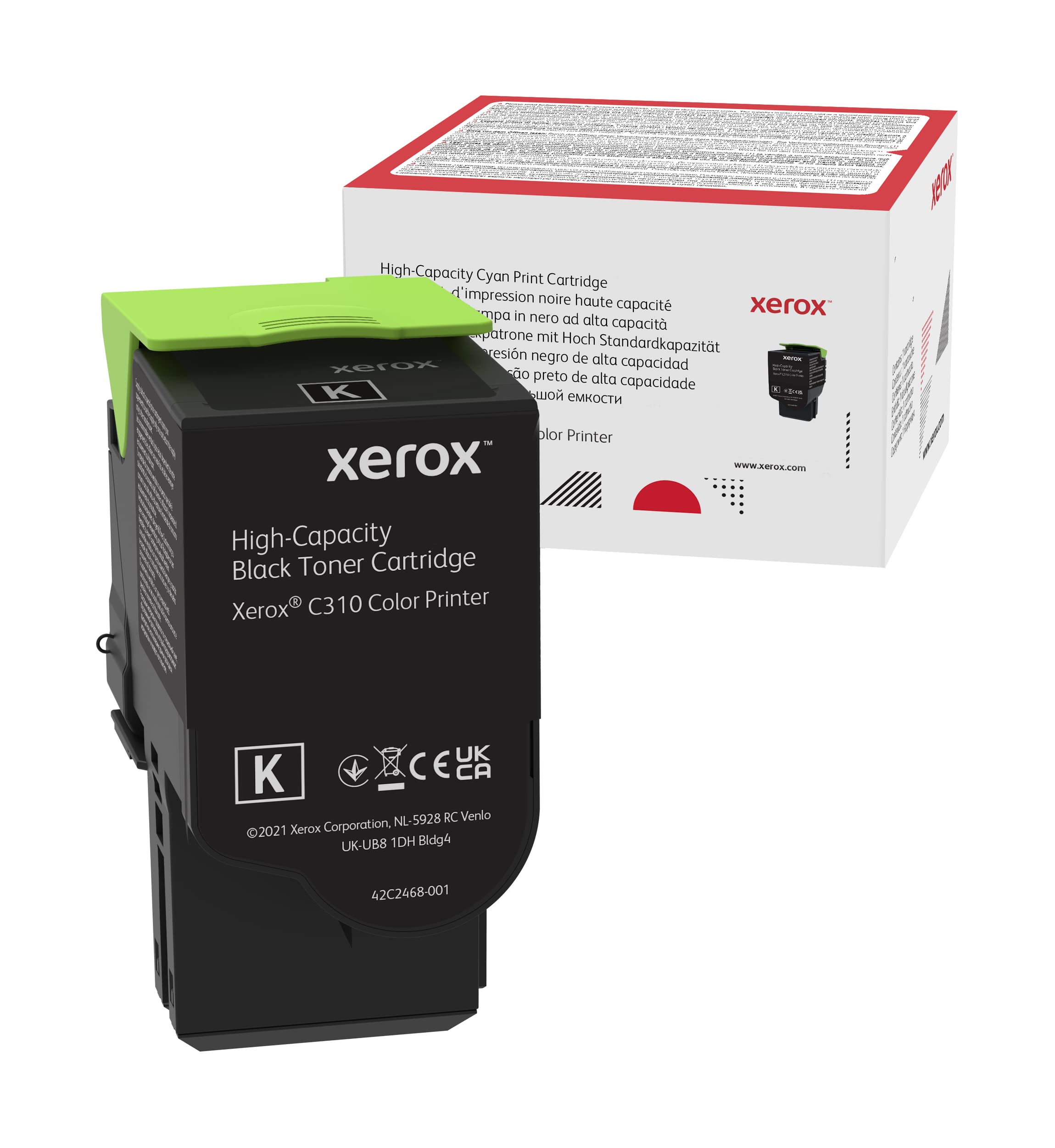 Xerox 006R04364 High-Yield Toner, 8,000 Page-Yield, Black