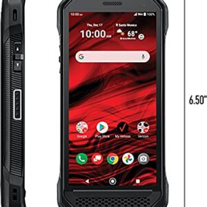 Kyocera DuraForce Ultra 5G UW E7110 | Ultra Rugged 5G Smartphone for Use on The Verizon Wideband Network in Black (Renewed)