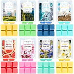 scented wax melts, wax melts wax cubes, soy wax cubes for warmer wax melts gift set