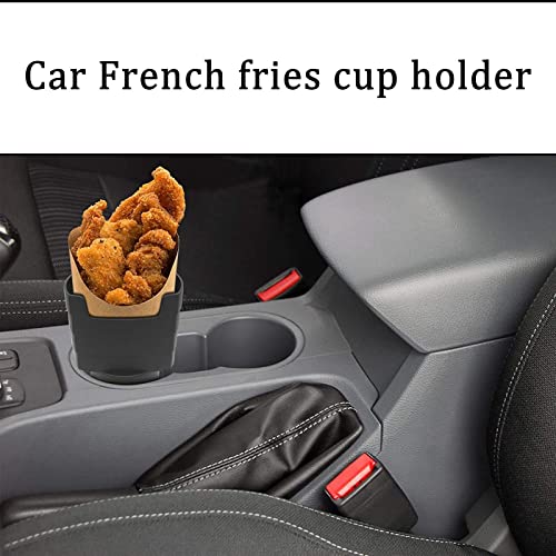 Heart Horse 2Pcs Car French Fries Cup Holder Car French Fries Holder Universal French Fries Cup Holder for Vent