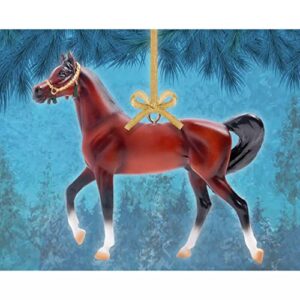breyer horses 2022 holiday collection | beautiful breeds ornament - arabian | model #700523