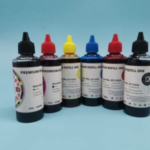 Inkpro 6x100ml Premium CISS Refillable Ink Refill Bottle Compatible with Epson XP-15000 XP15000 Cartridge 312 314