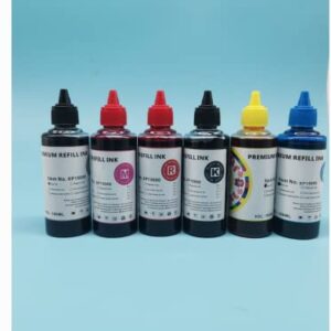 Inkpro 6x100ml Premium CISS Refillable Ink Refill Bottle Compatible with Epson XP-15000 XP15000 Cartridge 312 314