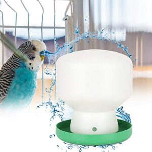 green cover automatic drinker, automatic bird water dispenser, drinking fountain, for balcony outdoor wild for starling cockatiels