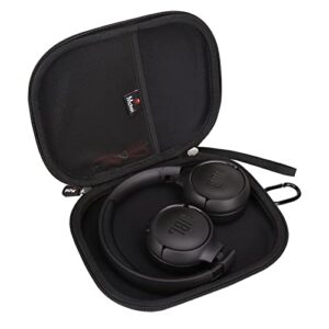 mchoi hard carrying case replacement for jbl tune 500bt / 510bt on-ear wireless bluetooth headphone, case only