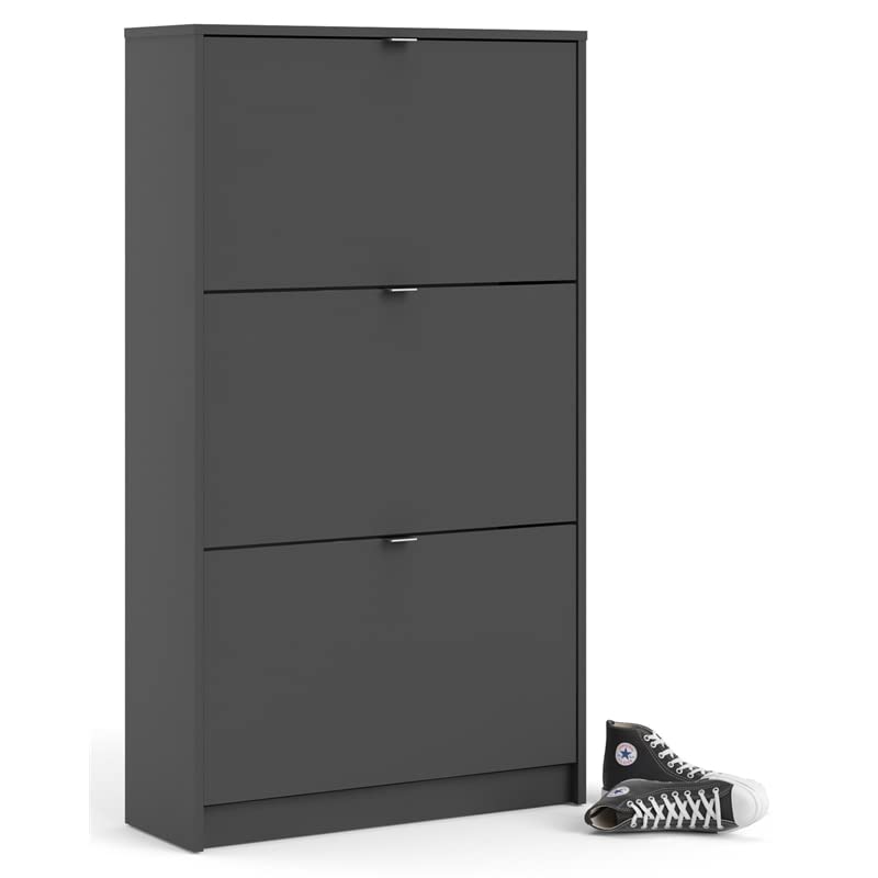 Tvilum Shoe Cabinet, Dark Gray