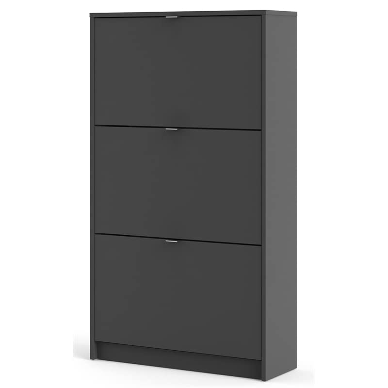 Tvilum Shoe Cabinet, Dark Gray