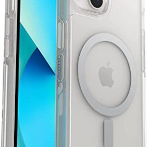 OtterBox Symmetry Case with MagSafe for iPhone 13 (NOT Mini/Pro/Pro Max) Non-Retail Packaging - Clear - Antimicrobial