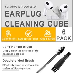 15in1 for AirPods 3 Case for AirPods 3 Generation Accessories Set Kit 2021 Released, Protective Silicone Case for AirPods 3 Case w/Ear Tip Cover Hook/Watch Band Holder/Clean Putty/Carry Box/Keychain
