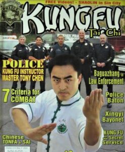 march/april 2004 kung fu tai chi magazine chinese tonfa and sai