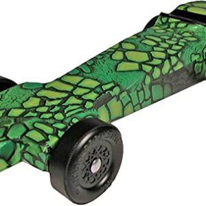 Gator Body Skin Compatible with Pinewood Derby Cars