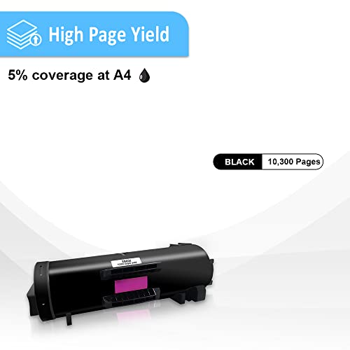 Remanufactured Toner Cartridge B600 B605 B610 B615 Black 106R03940 Standard Capacity 10300 Pages for Xerox Versalink B600 B605 B610 B615 Laser Printers