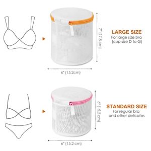 EDIMENS 9 Packs Mesh Laundry Bags for Delicates, Extra Large Durable Delicates Net Wash Bag for Washing Machine for Bras Lingerie, Underwear, Socks, Baby Cloths, Travel Organization Washing Bag