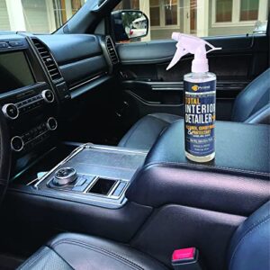 Pro's Choice Total Interior Detailer Revive Kit - UV & Hydrophobic Protection - Clean, Condition, Restore & Protect Auto Interior LVP & Upholstery Surfaces