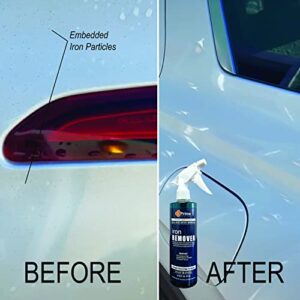 Pro's Choice Automotive TopCoat Iron Particle & Fallout Rust Remover (32 Fl Oz; Spray) - Purple Color Changing Formula - All Surface Safe