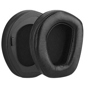 Geekria Elite Sheepskin Replacement Ear Pads for Sennheiser RS195 HDR195 RS185 HDR185 HDR175 RS175 HDR165 RS165 Headphones Ear Cushions, Headset Earpads, Ear Cups Repair Parts (Black)