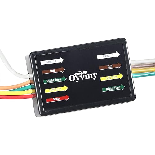 Oyviny Replacement for 55513 4 Pin Trailer Wiring Harness for 2005-2015 Toyota Tacoma/1994-1998 Toyota T100/2010-2012 Toyota Hilux