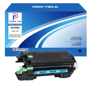 toner tap high yield for ricoh im 430fb p501 p501h (14,000pgs) 418446 compatible cartridge replacement