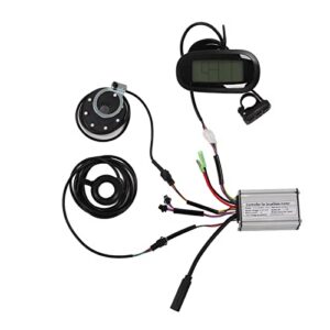 btihceuot 36v/48v brushless motor controller, 250w electric bike controller kit 15a internal circuitry protection good heat dissipation for lithium battery modification