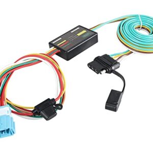 Oyviny 56008 4 Way Trailer Wiring Harness for 2007-2012 Acura RDX/2010-2011 Honda Accord Crosstour, Factory Tow Package Required