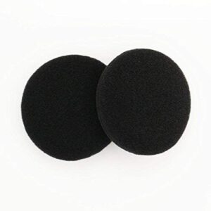 PULABO 24pcs Earbuds Headphone Sponge Foam Ear Pad Cushion Covers Black Superiorâ€‚Quality and Creative