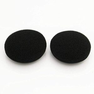 PULABO 24pcs Earbuds Headphone Sponge Foam Ear Pad Cushion Covers Black Superiorâ€‚Quality and Creative