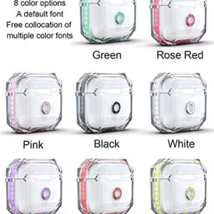 AIPNIS Custom Photo AirPods Pro Case,Personalized Transparent TPU Shockproof Protective Case Gift,for Airpods Pro Cover, with Hand Rope