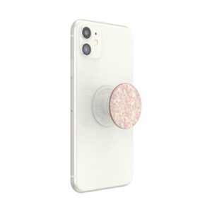 ​​​​PopSockets Phone Grip with Expanding Kickstand, Glitter PopGrip - Confetti Rose