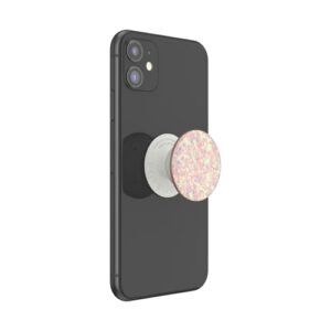 ​​​​PopSockets Phone Grip with Expanding Kickstand, Glitter PopGrip - Confetti Rose