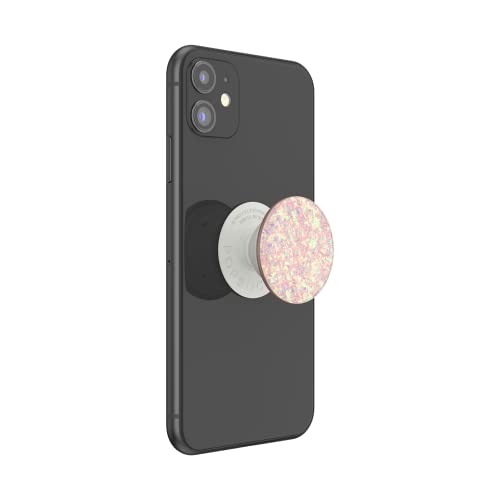 ​​​​PopSockets Phone Grip with Expanding Kickstand, Glitter PopGrip - Confetti Rose