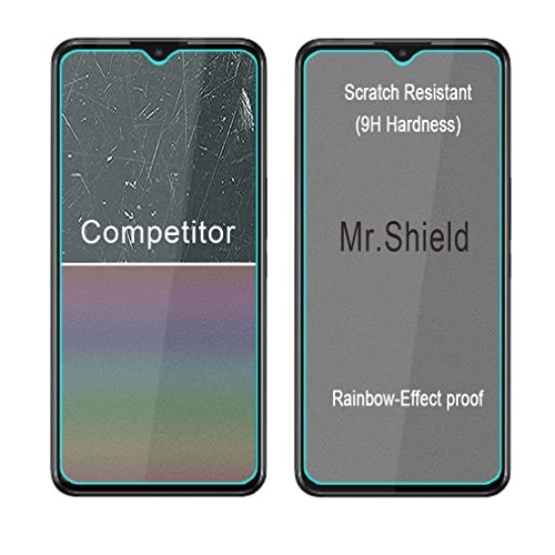 Mr.Shield [3-Pack] Designed For TCL 30 XE 5G [Tempered Glass] [Japan Glass with 9H Hardness] Screen Protector with Lifetime Replacement