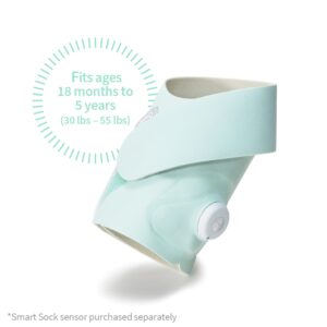 Owlet Dream Sock Extension Pack - Increases Size of Sock Monitor - Fits ages 18 Months to 5 Years - Mint