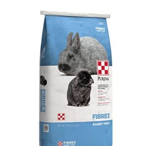 Purina | Fibre3 Rabbit Feed | All Lifestages | 50 Pound (50 LB) Bag