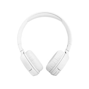 JBL Tune 510BT: Wireless On-Ear Headphones with Purebass Sound - White (Renewed)