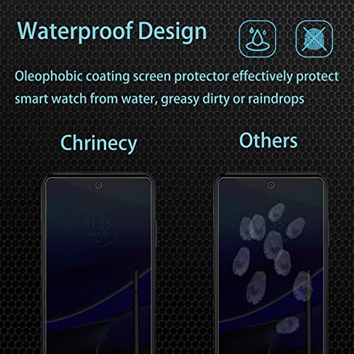 CHRINECY [4 Pack] 2Pack Privacy Screen Protector Compatible for Motorola Moto G Stylus 5G 2022 with 2Pack Camera Lens Protector, 9H Hardness,Anti Spy Anti Peeping Tempered Glass Screen Protector