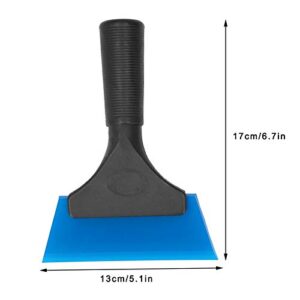 2pcs Car Window Scraper,Water Ice Squeegee Snow Shovel Non‑Slip Handle Glass Cleaning Tool,Mini Rubber Squeegee Scraper for Windows and Glass