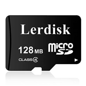 lerdisk factory wholesale micro sd card 128mb class 4 in bulk small capacity 3-year warranty special for small files storage or company use not suitable for camera or cell phone (not gb, 1024mb=1gb)