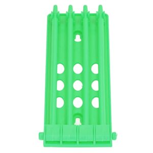 Pigeons Bands Rack Frame, Pigeons Leg Rings Holder 3Pcs Save Space 4 Column for Pigeons Farm Green