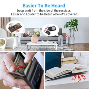 Key Finder with 6 Receivers & 1 Remote, Chlovoe Wireless Remote Control RF Item Locator Tracker for pet Wallet Phone Luggage