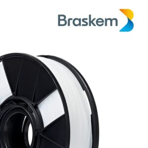 Braskem Polyethylene 3D Filament - FL300PE / 1.75mm / Natural White / 700g