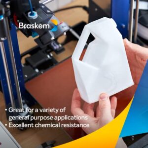 Braskem Polyethylene 3D Filament - FL300PE / 1.75mm / Natural White / 700g