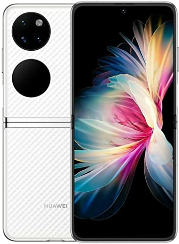 HUAWEI P50 Pocket 256GB 8GB RAM Factory Unlocked (GSM Only | No CDMA - not Compatible with Verizon/Sprint) | No Google Play Installed - White
