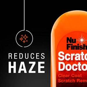 Nu Finish 2-Piece Exterior Finishing Car Kit - Nu Scratch Doctor Car Scratch Remover and Nu Graphene Coating Spray