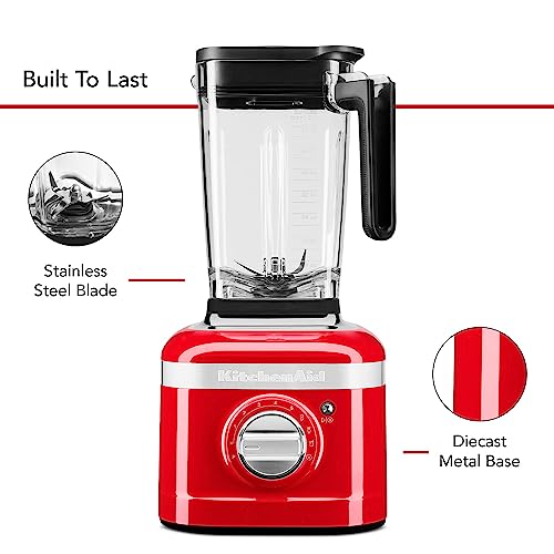 KitchenAid K400 Variable Speed Blender with Tamper - KSB4028 - Passion Red, 56 ounces